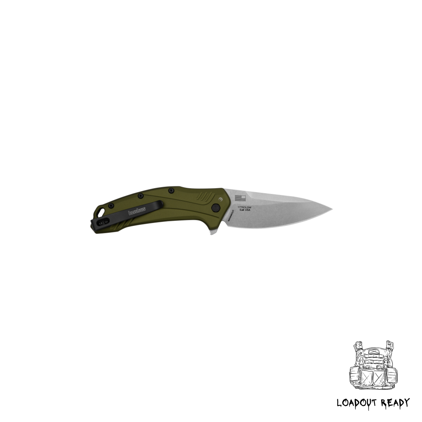 Kershaw Link Olive